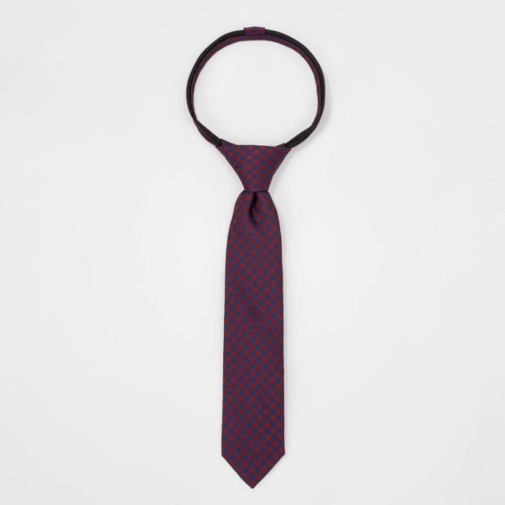 Boys' Hewes Stripe Zipper Ties - Cat & Jack Red