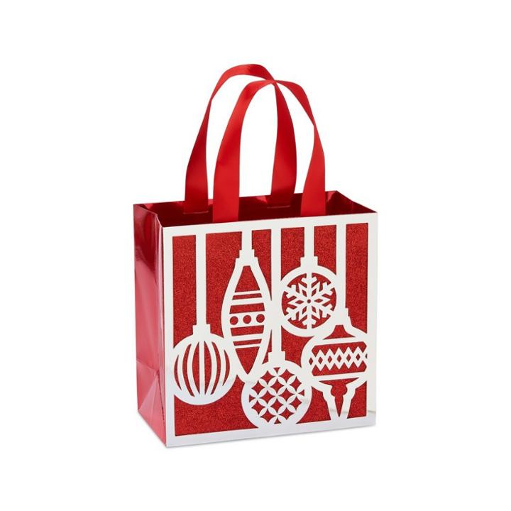 Papyrus Lasercut Holiday Icon Medium Gift Bag,