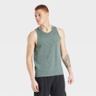 Men's Seamless Tank Top - All In Motion Heathered Green