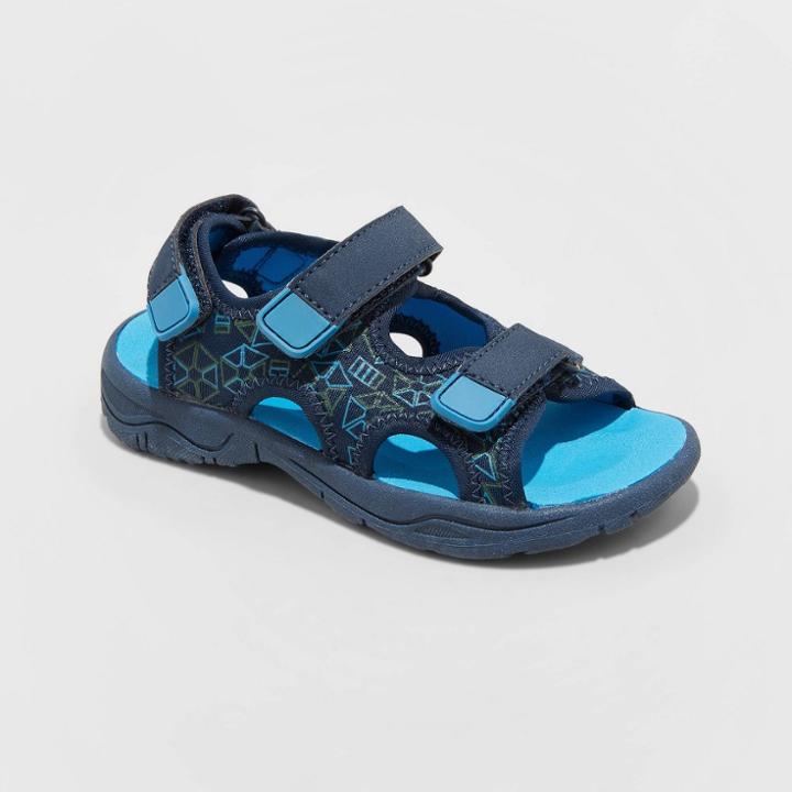 Toddler Boys' Ivan Hiking Sandals - Cat & Jack Navy 5, Toddler Unisex, Blue