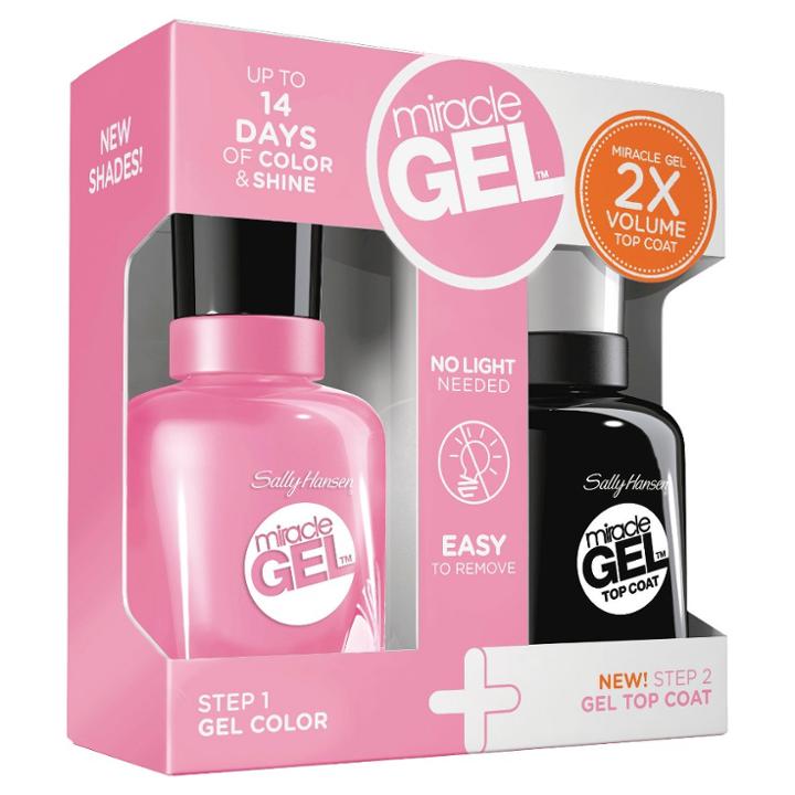 Sally Hansen Miracle Gel Duo Nail Color - Pink Cadilacquer
