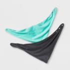 Kids' 2pk Adaptive Bandana - Cat & Jack Green/gray