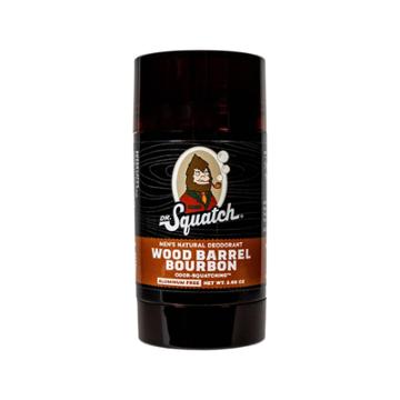 Dr. Squatch Men's Natural Deodorant - Wood Barrel Bourbon