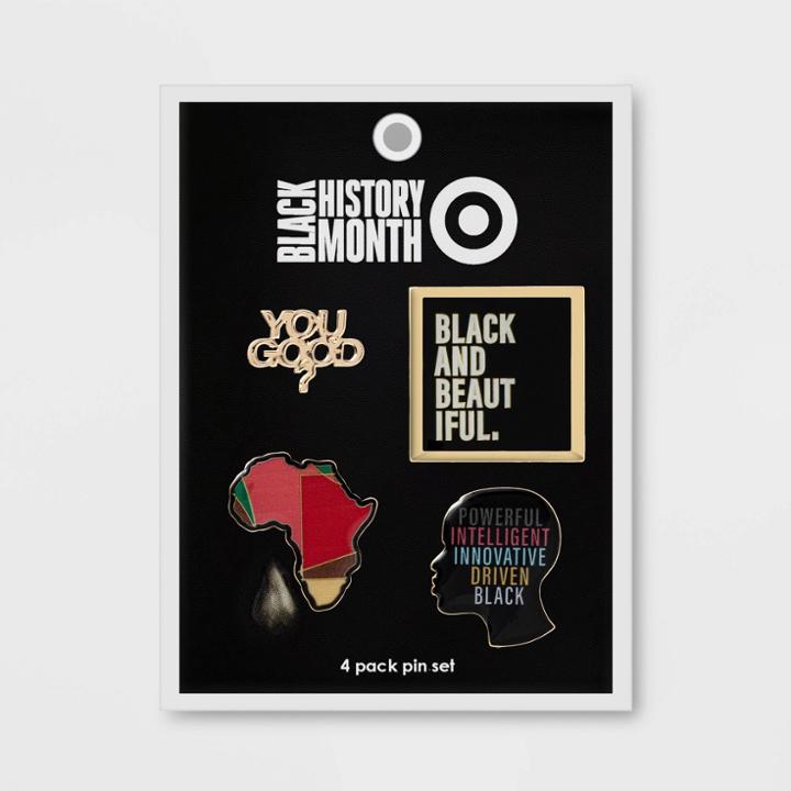 Ev Black History Month Black History Month Enamel Pin