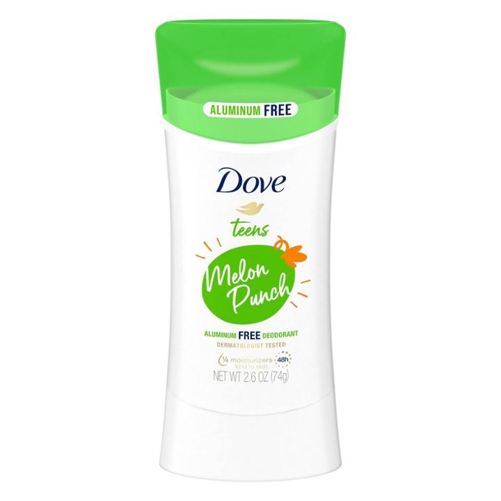 Dove Beauty Dove Teens Melon Punch Aluminum Free 48 Hour Deodorant