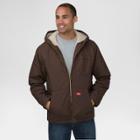 Dickies Men's Duck Sherpa Lined Hooded Jacket Big & Tall Chocolate L Tall, Size: Lt, Chocolate Heather