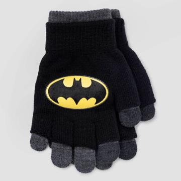 Boys' Dc Comics Batman Gloves - One Size,