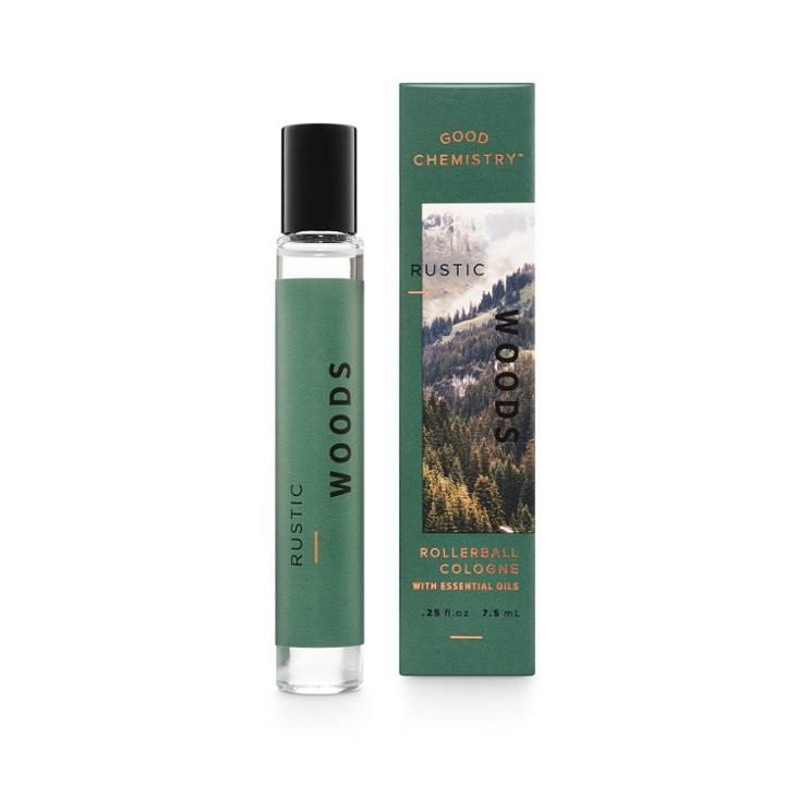 Women's Rustic Woods By Good Chemistry Eau De Parfum Unisex Rollerball - .25 Fl Oz