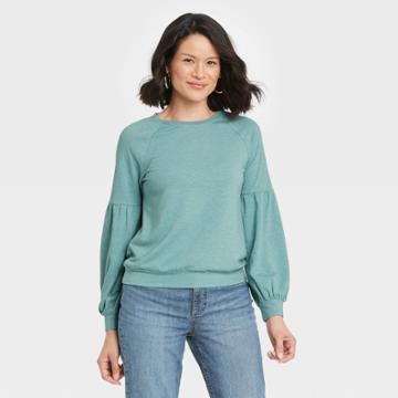 Women's Sweatshirt - Knox Rose Blue