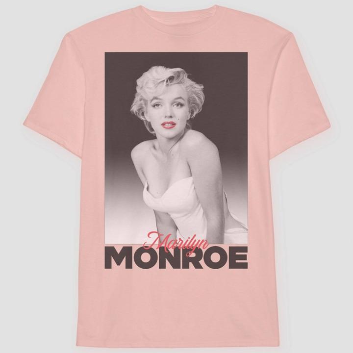 Men's Marilyn Monroe Short Sleeve Graphic T-shirt -