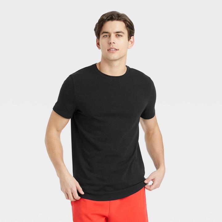 Men's Supima Cotton T-shirt - All In Motion Black