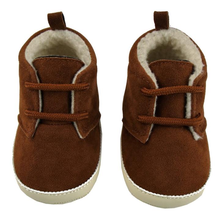 Baby Girls' Rising Star Lace-up Boots - Brown