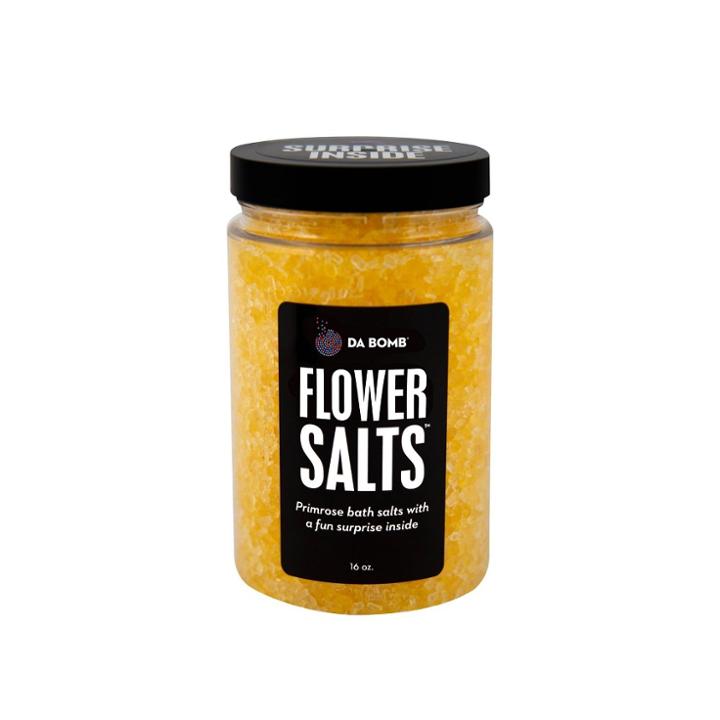 Da Bomb Bath Fizzers Flower Bath Salts Jar