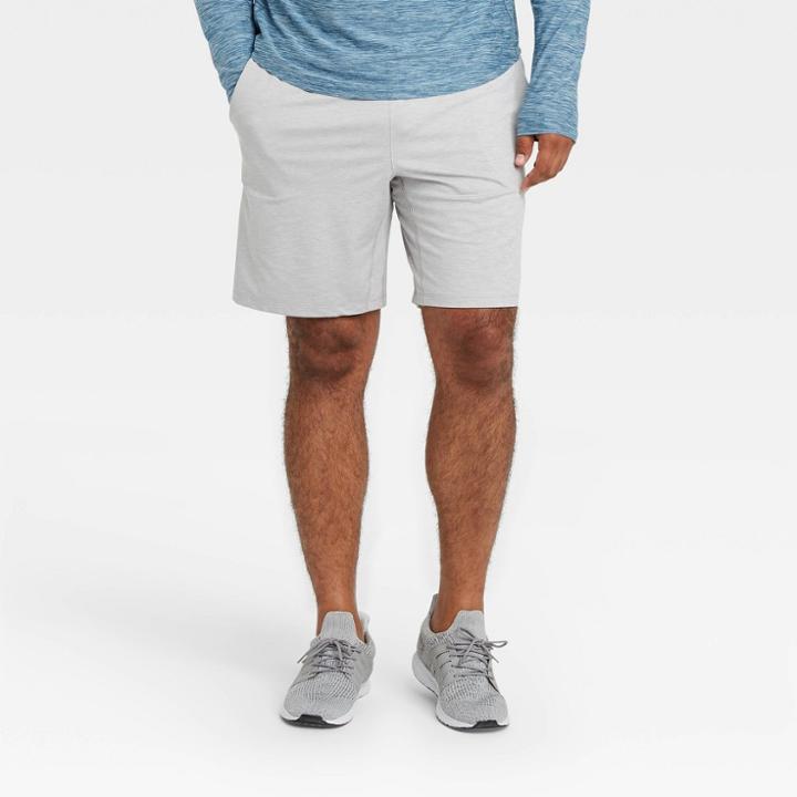 Men's Cozy Shorts - All In Motion Heather Gray
