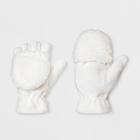 Girls' Fleece Gloves - Cat & Jack White