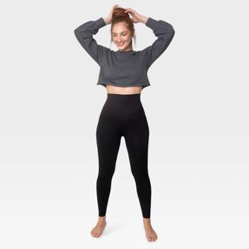 Belly Bandit Postpartum Slim Straight Compression Maternity Leggings - Black