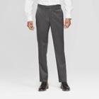 Men's 28 Slim Skinny Fit Suit Pants - Goodfellow & Co Dark Gray