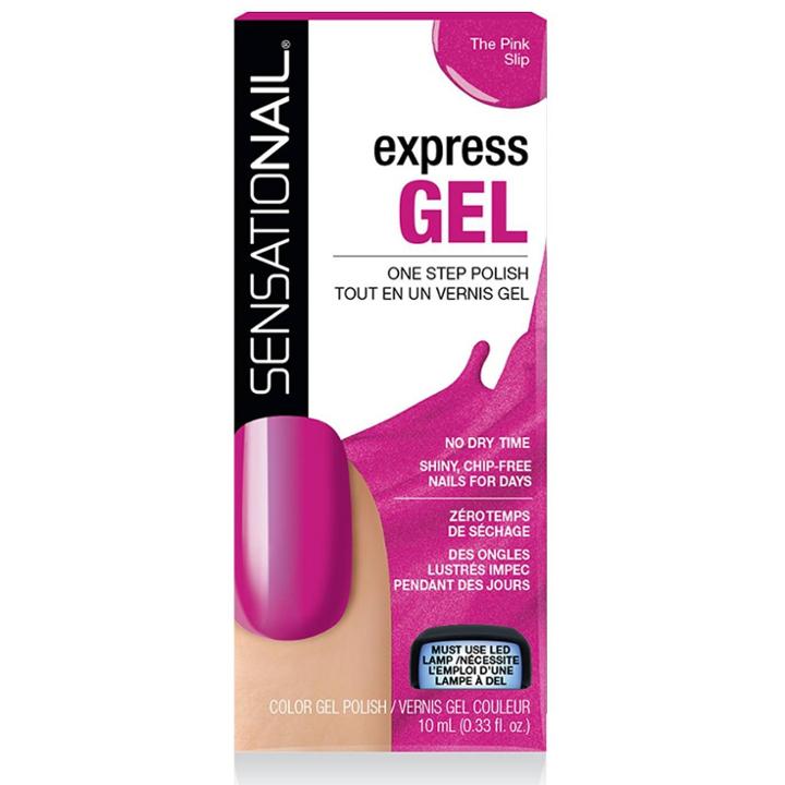 Sensationail Express Gel Polish 72092 The Pink Slip