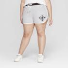 Women's Game Of Thrones Plus Size You Win Or You Die Dolphin Cut Shorts (juniors') - Gray