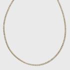 Sugarfix By Baublebar Crystal Baguette Collar Necklace - Gold