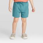 Toddler Boys' Side Stripe Shorts - Art Class Teal 12m, Toddler Boy's,