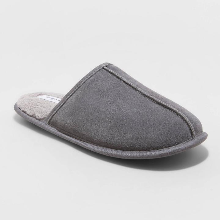 Men's Alex Scuff Slide Slippers - Goodfellow & Co Gray