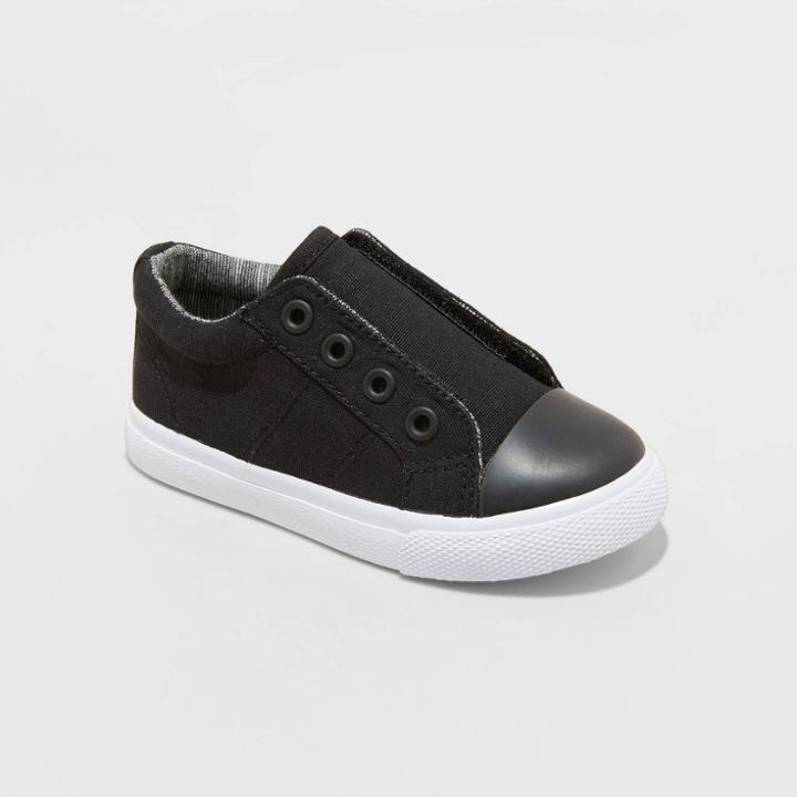 Toddler Boys' Dwayne Apparel Sneakers - Cat & Jack Black