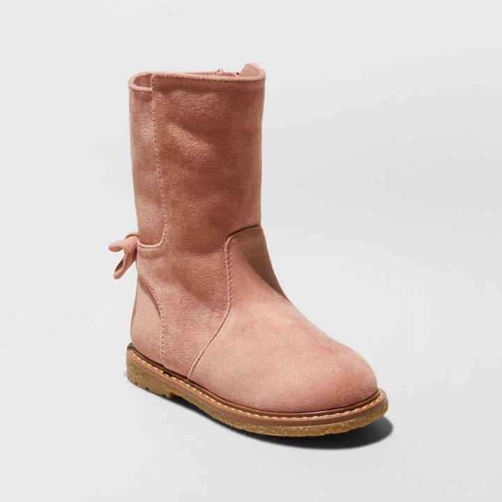 Toddler Girls' Hermione Fashion Boots - Cat & Jack Pink