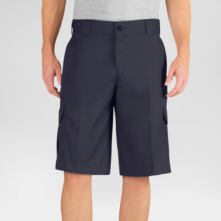 Dickies Men's Relaxed Fit Flex Twill 13 Cargo Shorts- Dark Navy 38, Men's, Dark Blue
