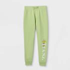 Girls' Disney Tiana Jogger Pants - Green