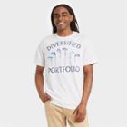 Mad Engine Men's 'diversified Portfolio' Golf Short Sleeve Graphic T-shirt - Gray