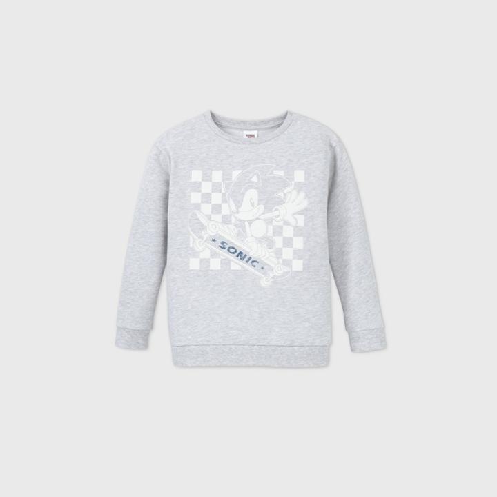 Boys' Sonic Fleece Sweatshirt - Gray