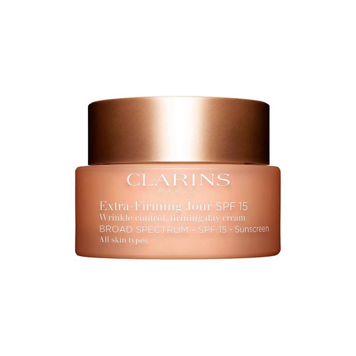 Clarins Extra-firming Wrinkle Control Firming Day Cream Broad Spectrum Spf 15 - 1.7oz - Ulta Beauty