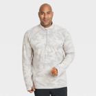 All In Motion Men's Camo Print Seamless 1/4 Zip Pullover - All In