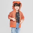 Genuine Kids From Oshkosh Toddler Boys' Lizard Dress Up Hoodie - Brown