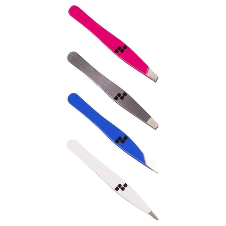 Urban Beauty United Mini Slant Tip Tweezer Set Minnie
