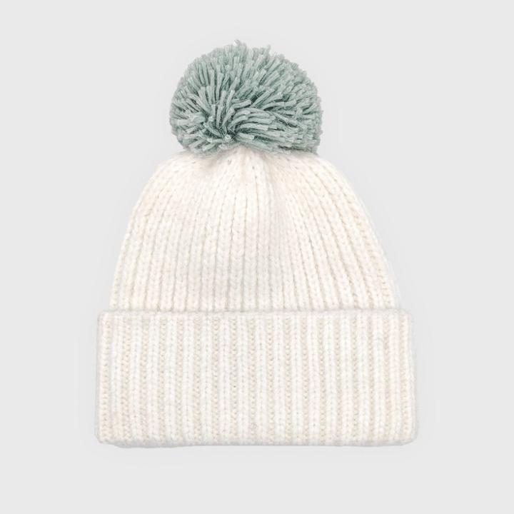 Toddler Girls' Beanies - Cat & Jack Cream