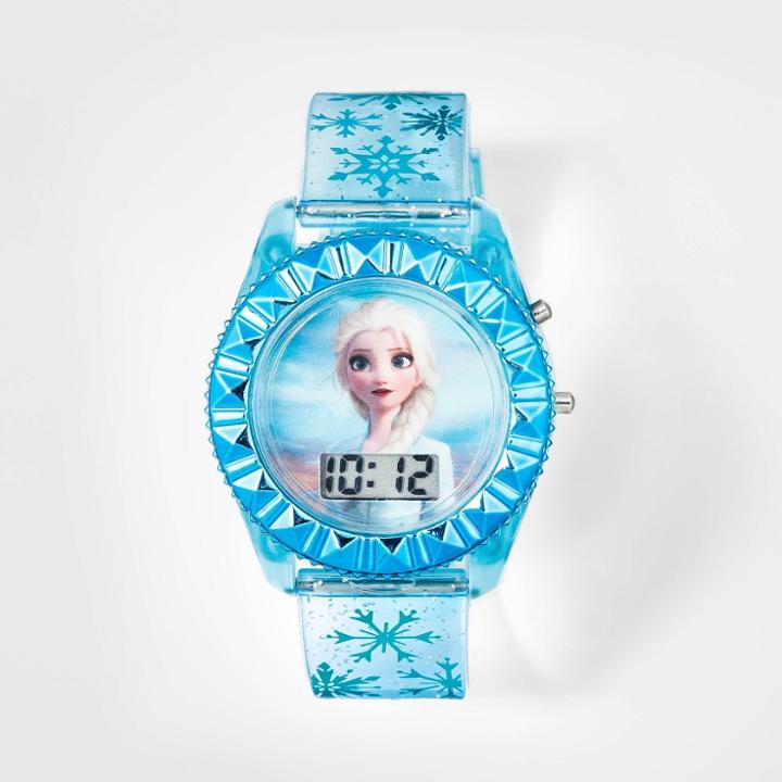 Girls' Disney Elsa Watch - Blue