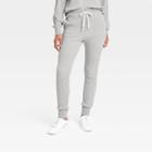 Women's Waffle Knit Jogger Pants - Universal Thread Heather Gray
