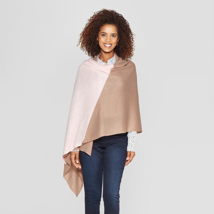 Women's Rib Wrap - A New Day Pink
