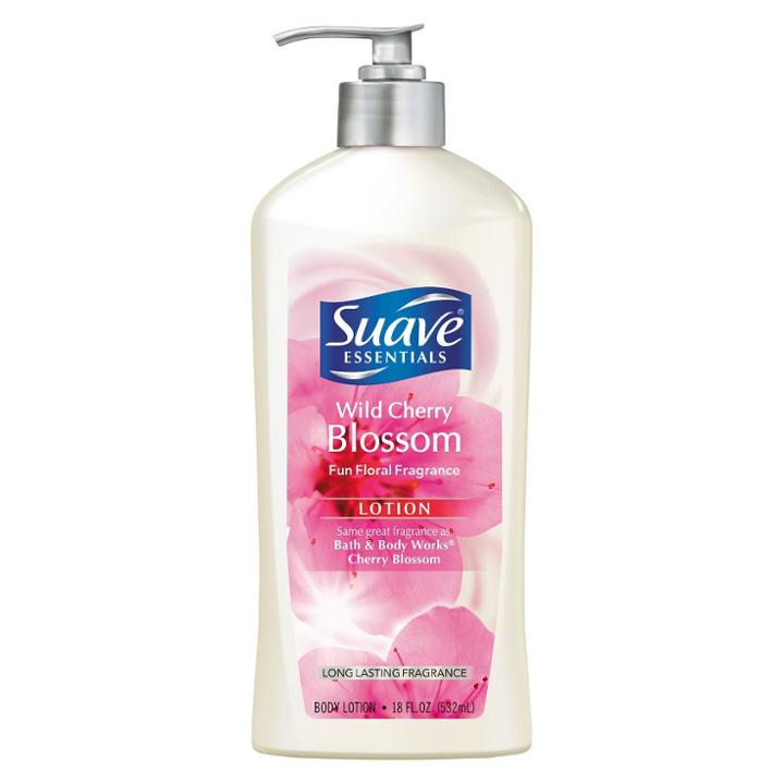 Suave Essentials Wild Cherry Blossom Body