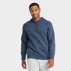 Men's Cotton Fleece Pullover Hoodie - All In Motion Navy
