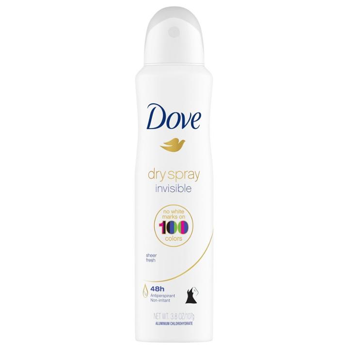 Dove Beauty Dove Invisible Dry Spray Sheer Fresh Antiperspirant Deodorant