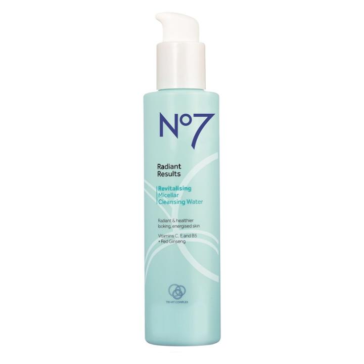 No7 Radiant Results Revitalising Micellar Cleansing Water