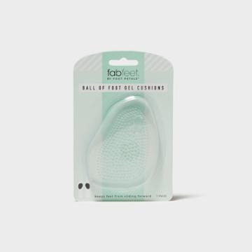 Women's Fab Feet By Foot Petals Ball Of Foot Gel Insoles Shoe Cushion Clear