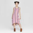 Girls' Tulip Hem Maxi Dress - Art Class Pink