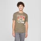 Target Junk Food Men's Pink Floyd Short Sleeve Graphic T-shirt - Light Olive