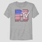 Men's Mtv Short Sleeve Graphic T-shirt - Gray