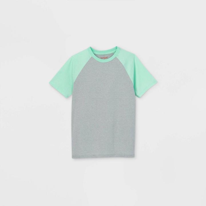 Boys' Short Sleeve Baseball Favorite T-shirt - Cat & Jack Green