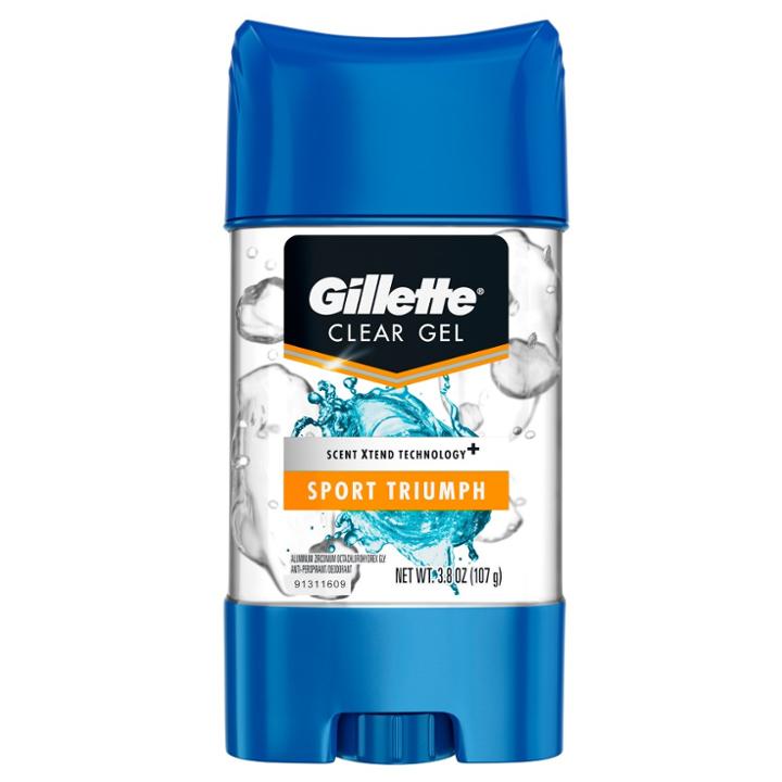 Gillette Sport Triumph Clear Gel Men's Antiperspirant & Deodorant